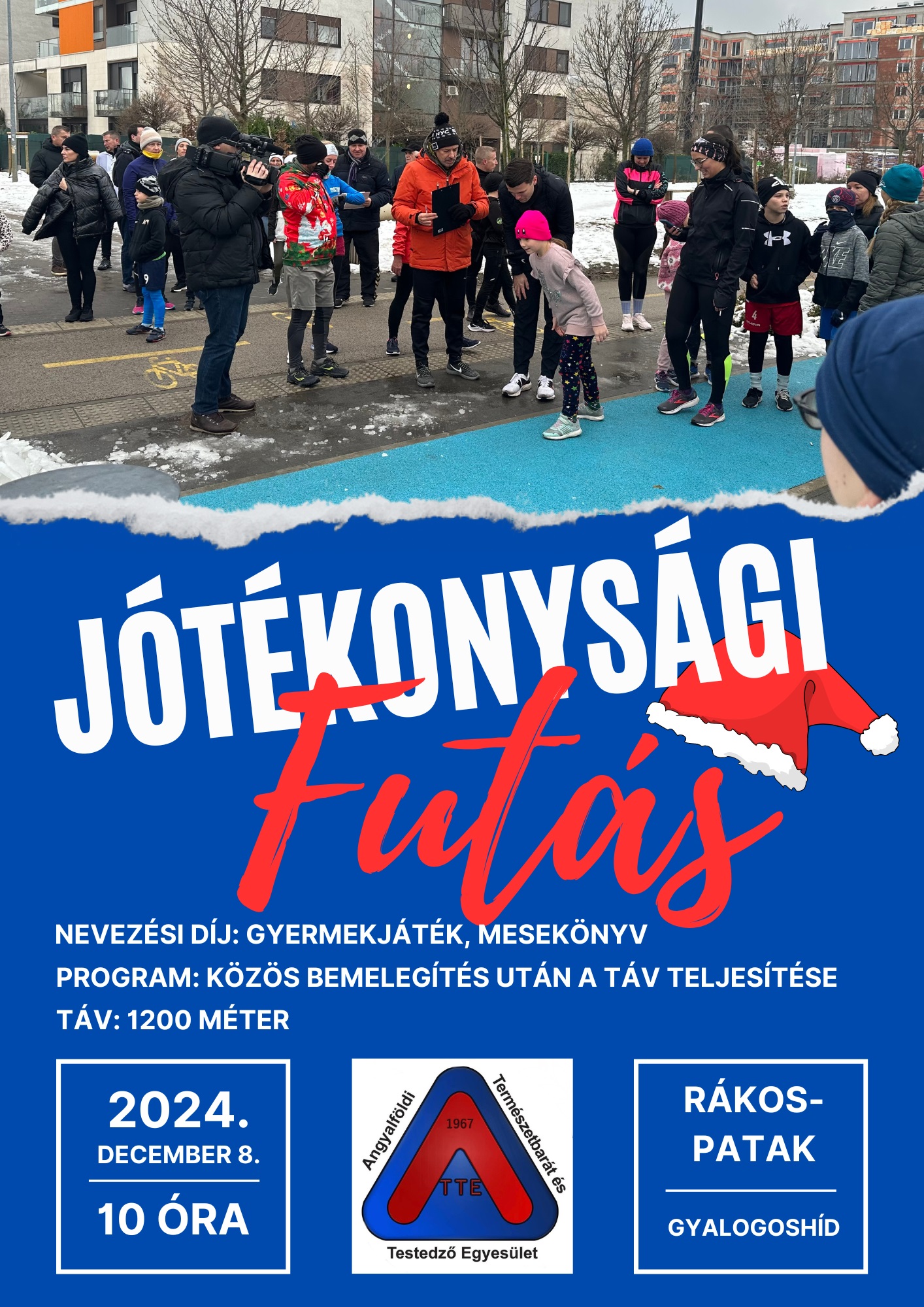 Jótékonysági futás a boldogabb karácsonyért kiemelt képe