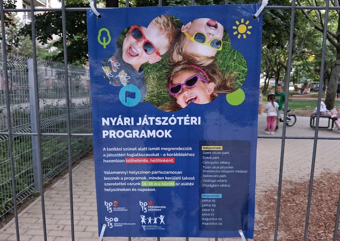 Kéthetenként hétfőn: Játszótéri napok kiemelt képe